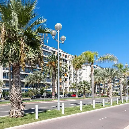 Daire Sea View Large 2 Bdr Promenade Des